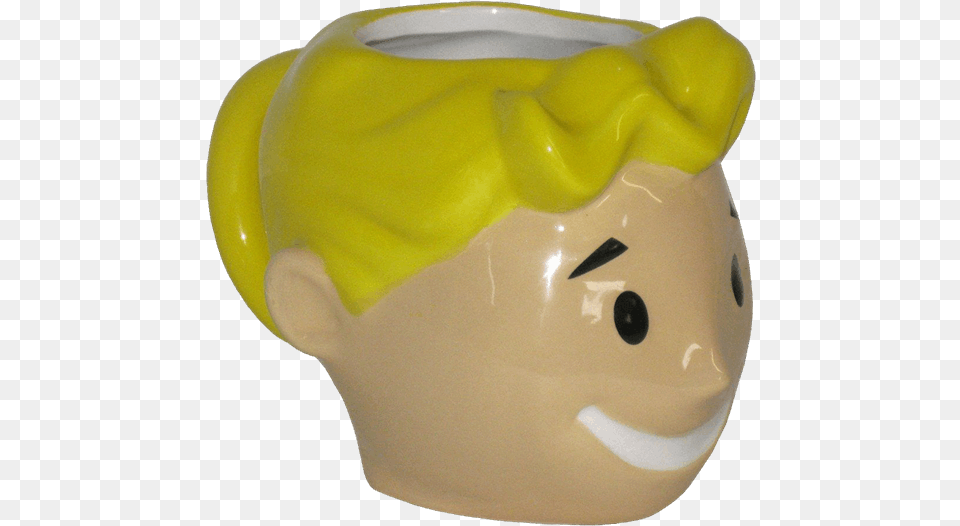 Tasse Fallout 3d Vault Boy, Jar, Pottery, Vase, Art Free Transparent Png