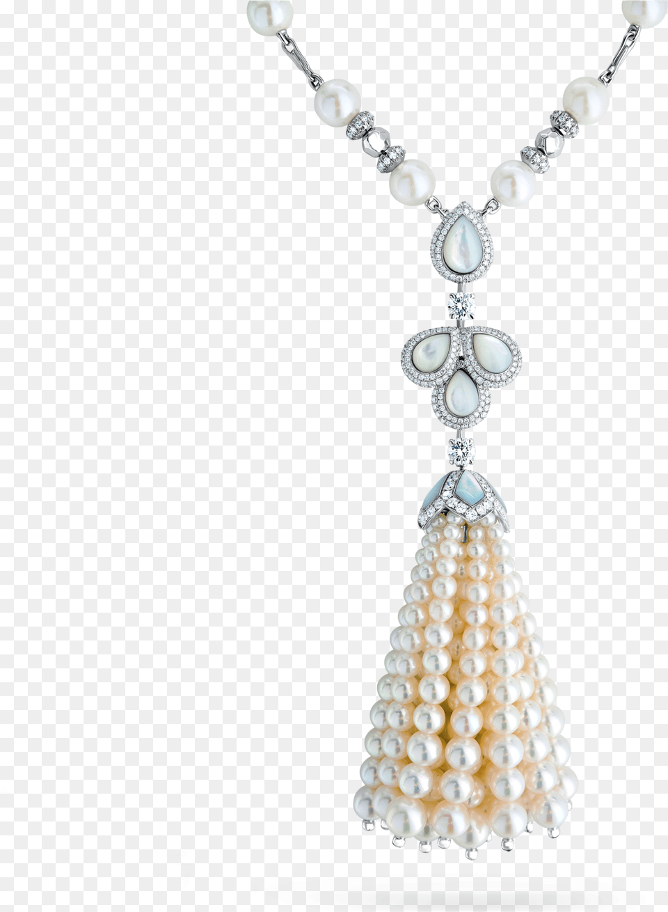 Tassel Necklace With Akoya Pearl Pendant, Accessories, Jewelry, Earring Free Png Download