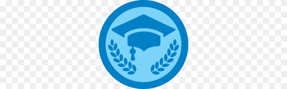 Tassels Caps Gowns The Graduation Badge Is Here, People, Person, Logo, Disk Free Png