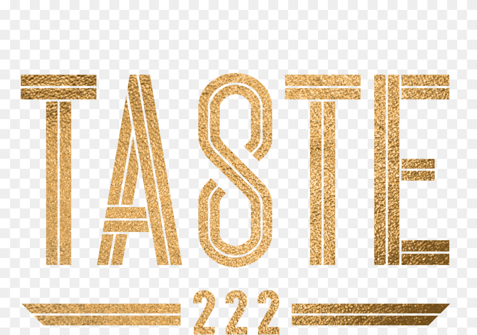 Taste Logo Gold Texture, Text, Number, Symbol Png