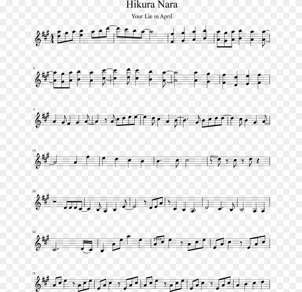 Taste Of Honey Paul Desmond Sheet Music, Gray Free Transparent Png