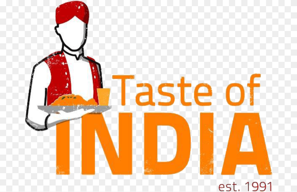 Taste Of India Delivery Taste Of India, Vest, Clothing, Person, Poster Free Png