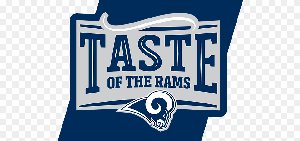 Taste Of The Rams Los Angeles Regional Food Bank Taste Of The Nfl Logo, Text, Mailbox Free Png