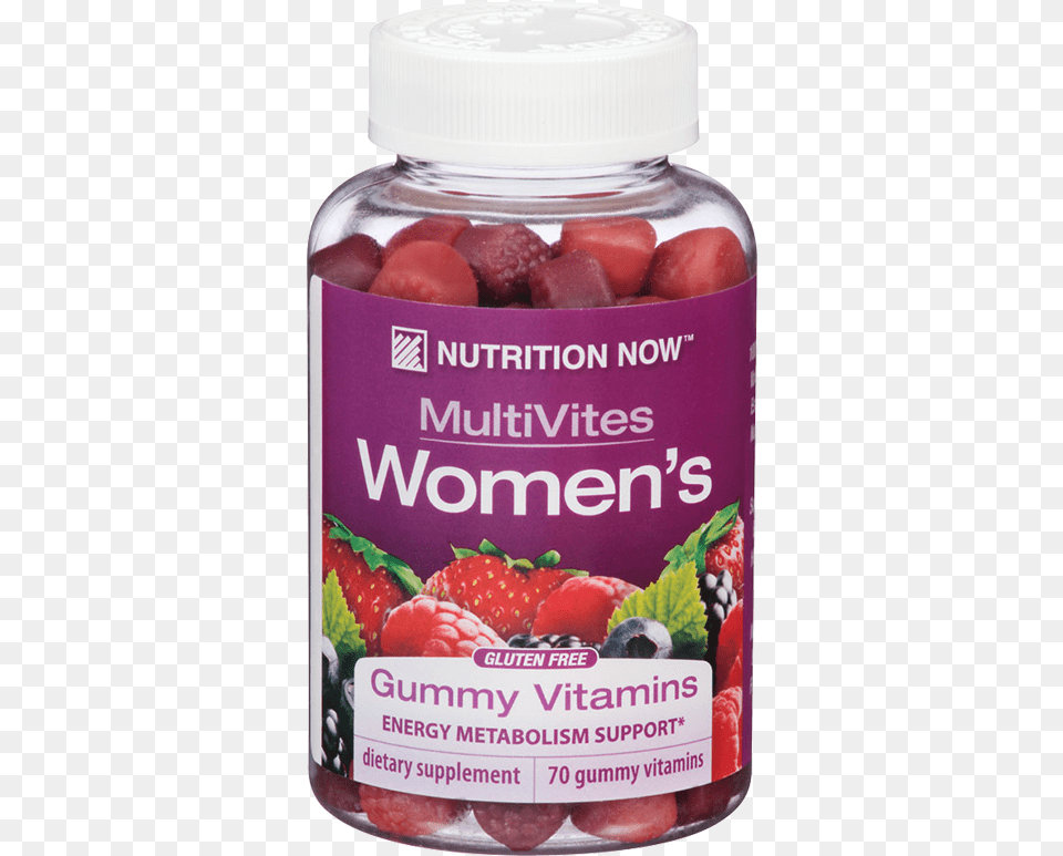 Taste Why 85 Of Women Recommended Nutrition Now Women39s Nutrition Now Women39s Gummy Vitamins 70 Count, Berry, Food, Fruit, Plant Png