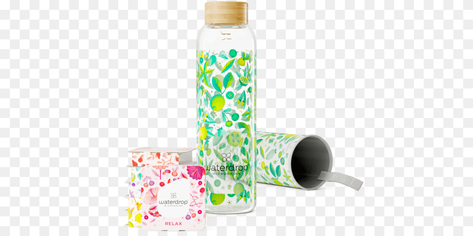 Taster Pack With Bottle Water Drop Relax Bottle, Jar, Water Bottle, Shaker, Paper Free Png Download