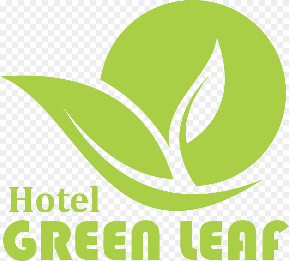 Tasty Experience In Every Bite Green Leaf Hotel Logo, Herbal, Herbs, Plant Free Transparent Png