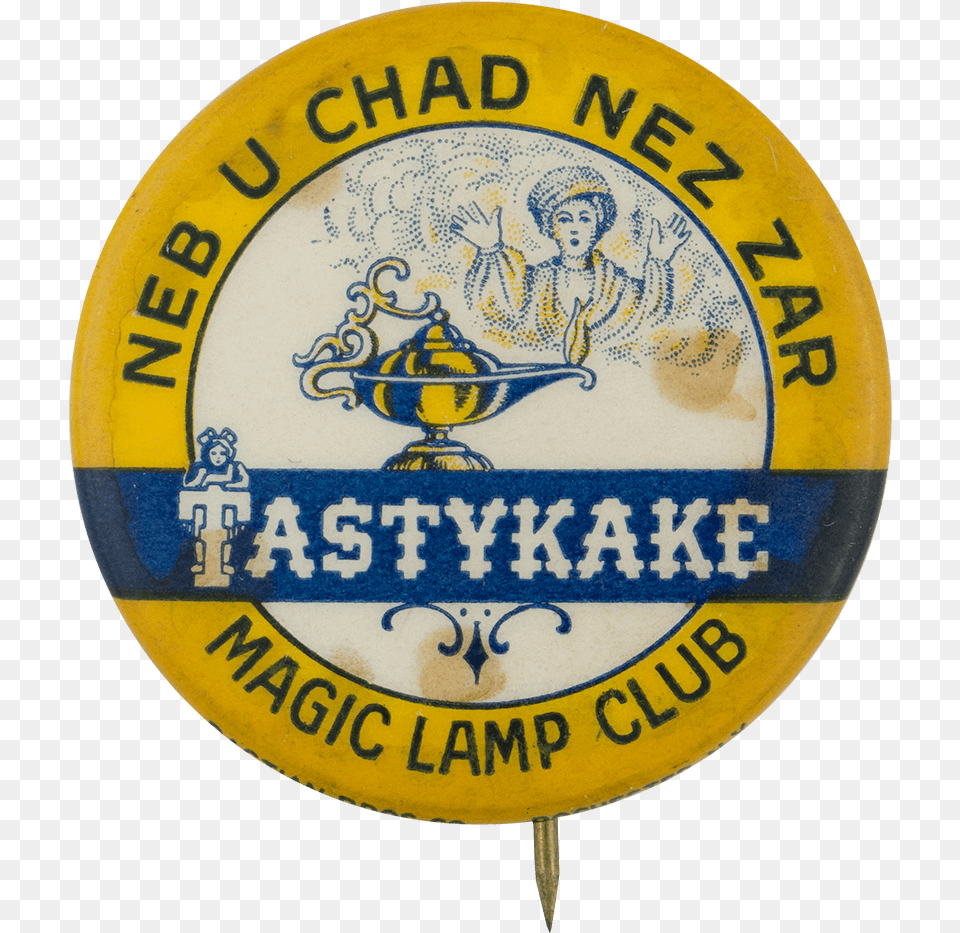 Tastykake Magic Lamp Club Button Museum, Badge, Logo, Symbol, Face Png Image