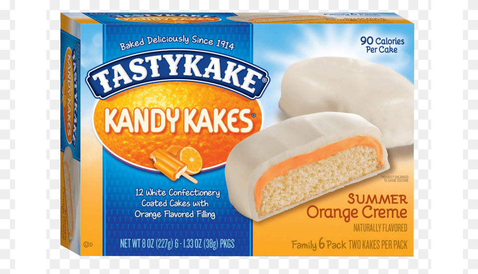 Tastykake Orange Kandy Kake Tastykake Kandy Kakes Fall Salted Caramel 6 Pack, Food, Ketchup Free Png Download