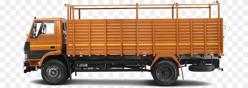 Tata 1109 Truck Flat Side View Truck Side View, Transportation, Vehicle, Trailer Truck Png Image