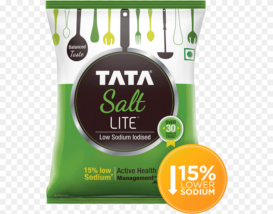 Tata Salt Lite Tata Salt Lite Price, Cutlery, Fork, Advertisement, Spoon Free Png