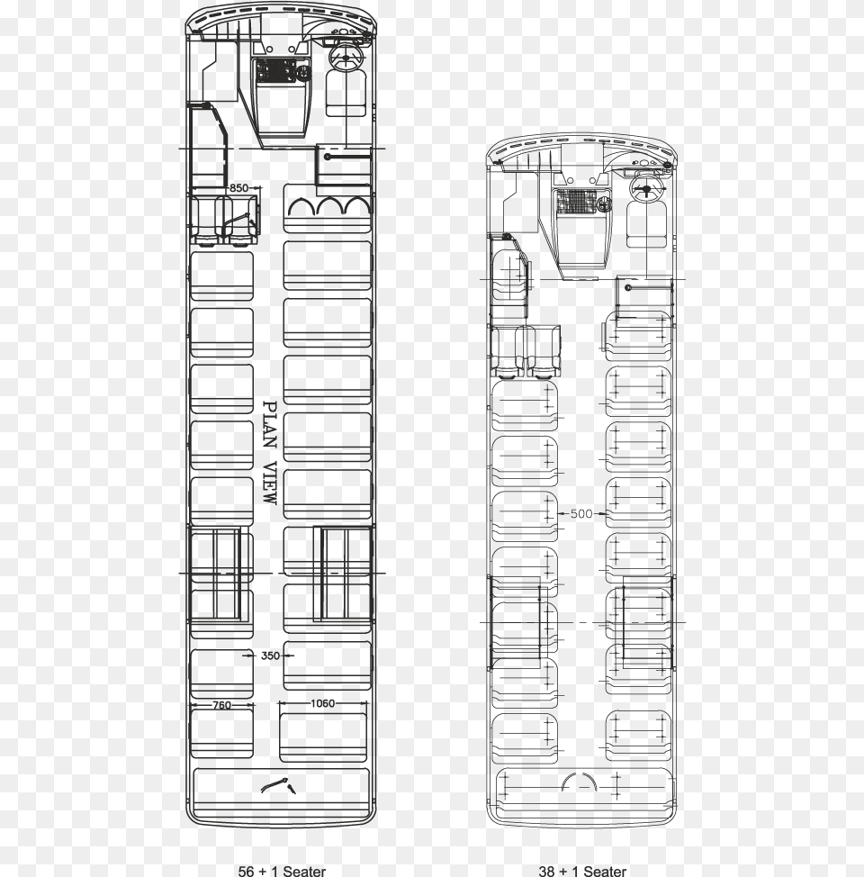 Tata Starbus Ultra Skool 38 Ac Plan View, Cad Diagram, Diagram Png Image