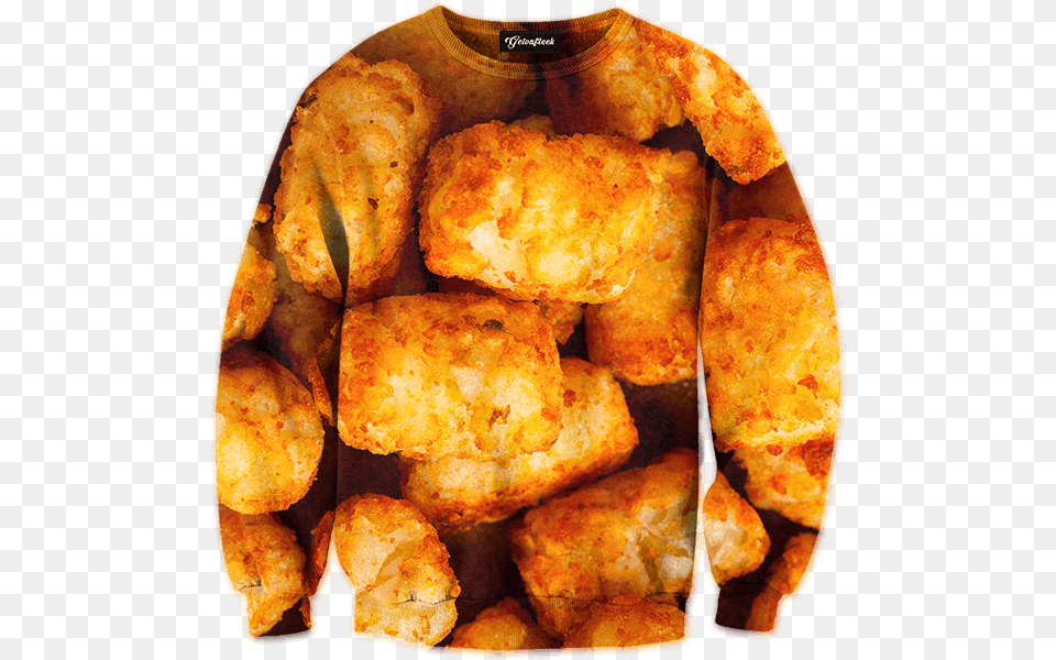 Tater Tot Hoodie, Food, Fried Chicken, Bread Free Transparent Png