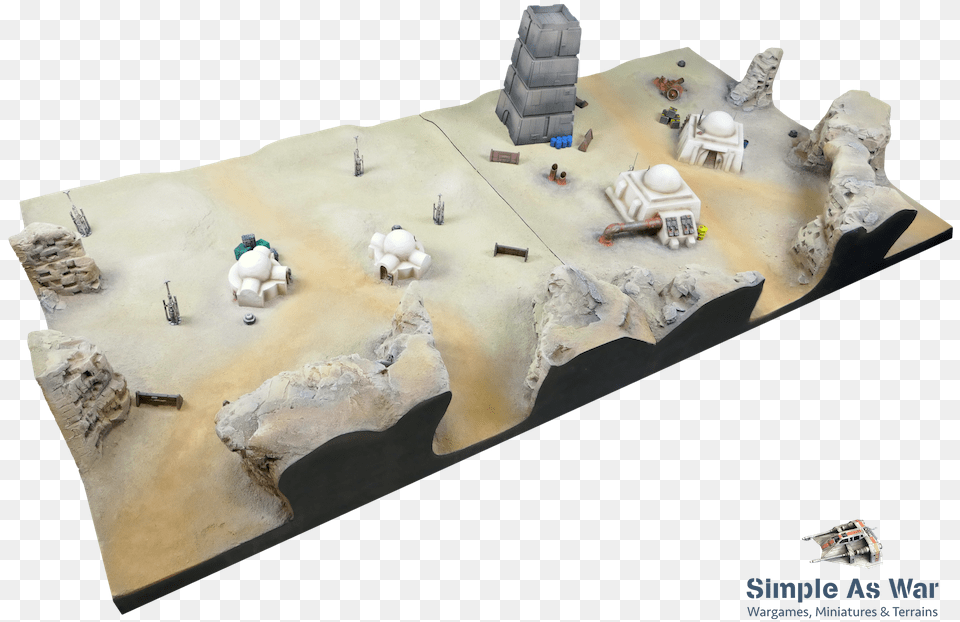 Tatooine Board Star Wars Legion 3 Star Wars Legion Tatooine Table, Toy, Outdoors, Person, Baby Free Png
