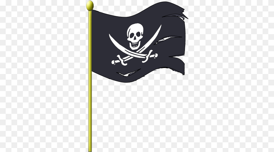 Tattered Pirate Flag Pirate Flag, Person, People, Face, Head Free Transparent Png