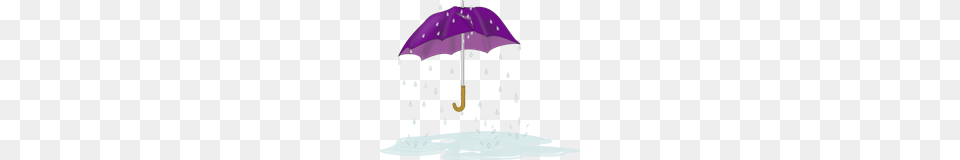 Tattered Umbrella In Rain Clip Art For Web, Canopy Free Png