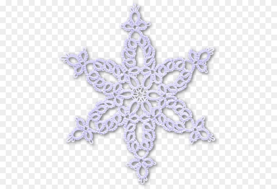 Tatting Snowflake Pattern Snowburst Portable Network Graphics, Nature, Outdoors, Snow, Cross Png Image