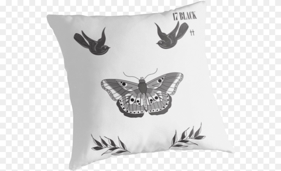 Tattoo 1d And Harry Styles Harry Styles Butterfly Tattoo, Cushion, Home Decor, Pillow, Animal Png Image