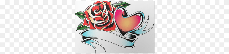 Tattoo Banner, Art, Graphics, Flower, Plant Png Image