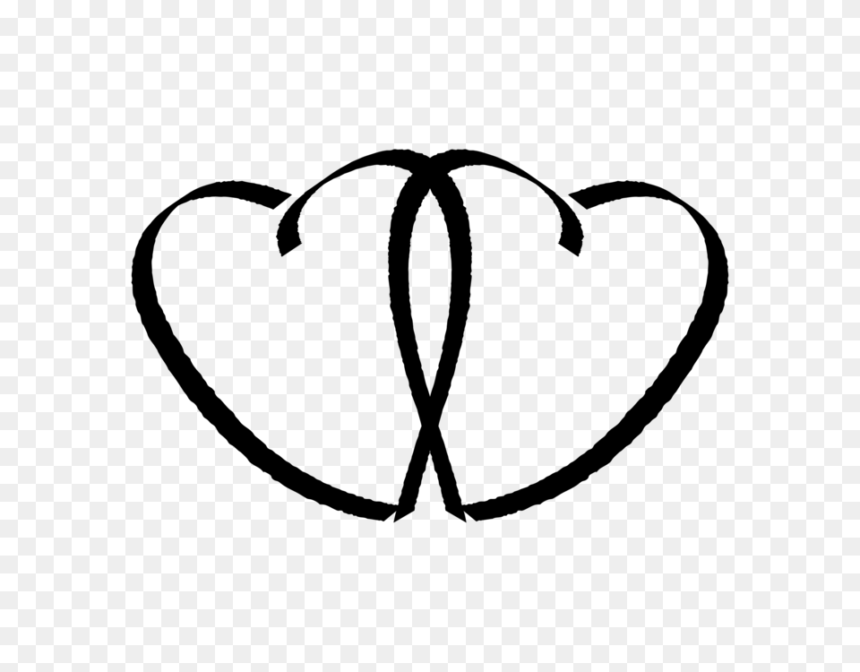 Tattoo Clip Art Computer Icons Drawing Heart, Gray Free Png Download