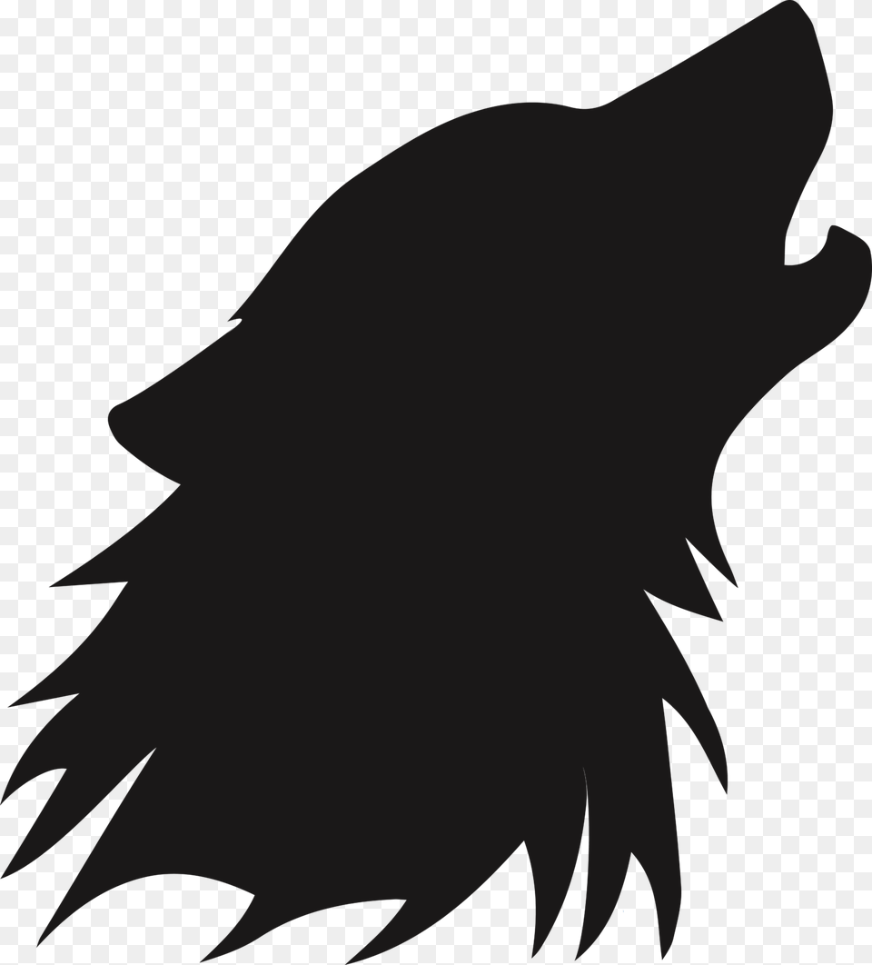 Tattoo Drawing Gray Wolf Body Piercing Stencil Wolf Silhouette Tattoo, Leaf, Plant, Animal, Fish Free Transparent Png