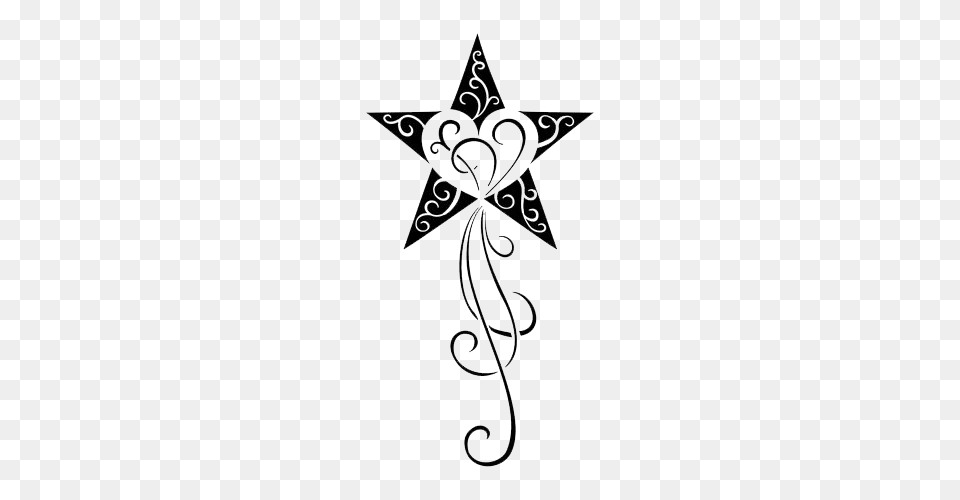 Tattoo Ink Tattoo Machine Clip Art, Star Symbol, Symbol, Pattern Free Transparent Png