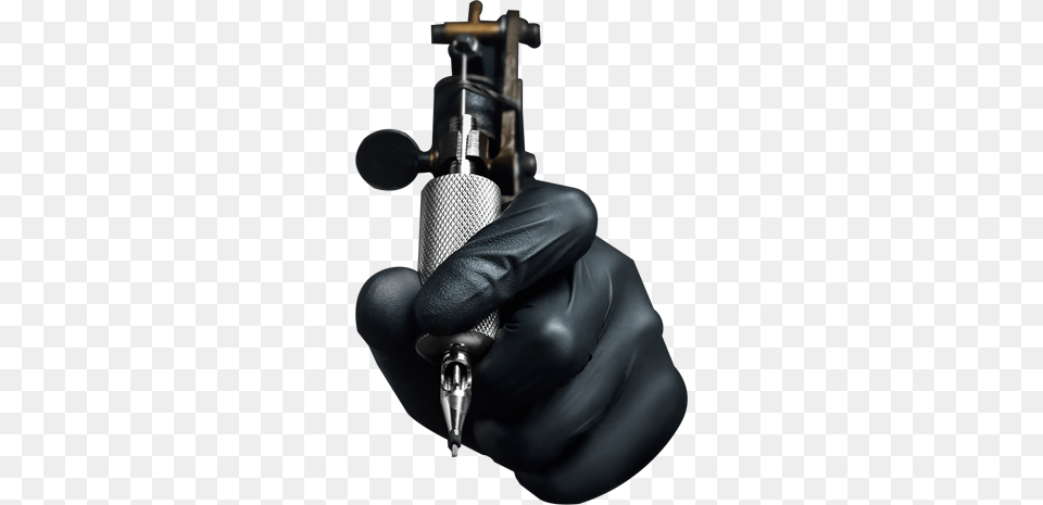 Tattoo Machine Hand With Tattoo Machine, Electrical Device, Microphone, Body Part, Finger Png