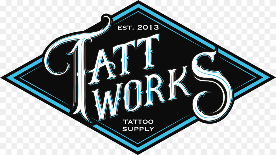 Tattoo Machine Logo Hd Clipart Logo Tattoo Supply, Calligraphy, Handwriting, Text Png
