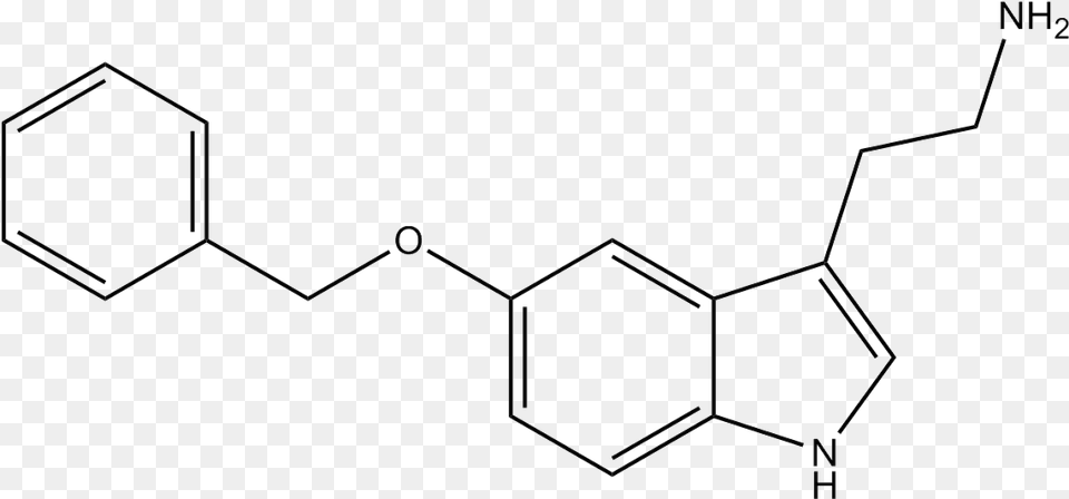 Tattoo Molecule Serotonin Chemical Chemistry Structure Chemical Structure Serotonin Art, Food, Honey, Honeycomb Png