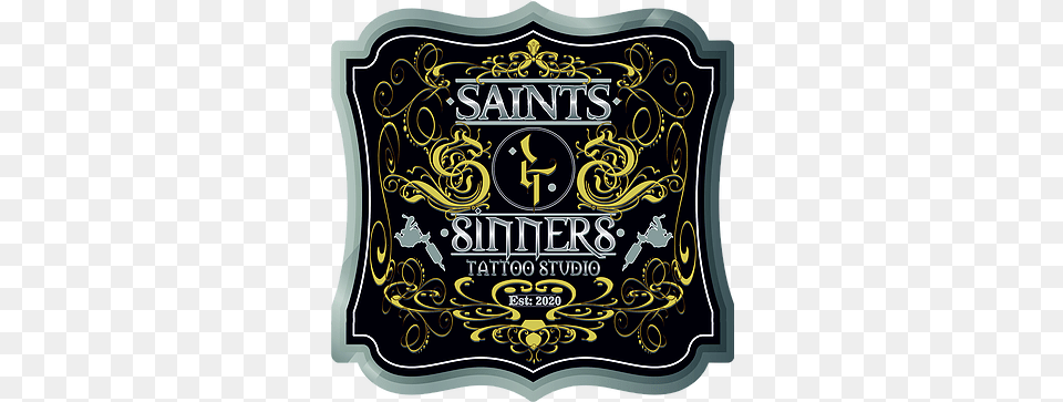 Tattoo Saints And Sinners Logo, Art, Graphics, Blackboard, Advertisement Free Png