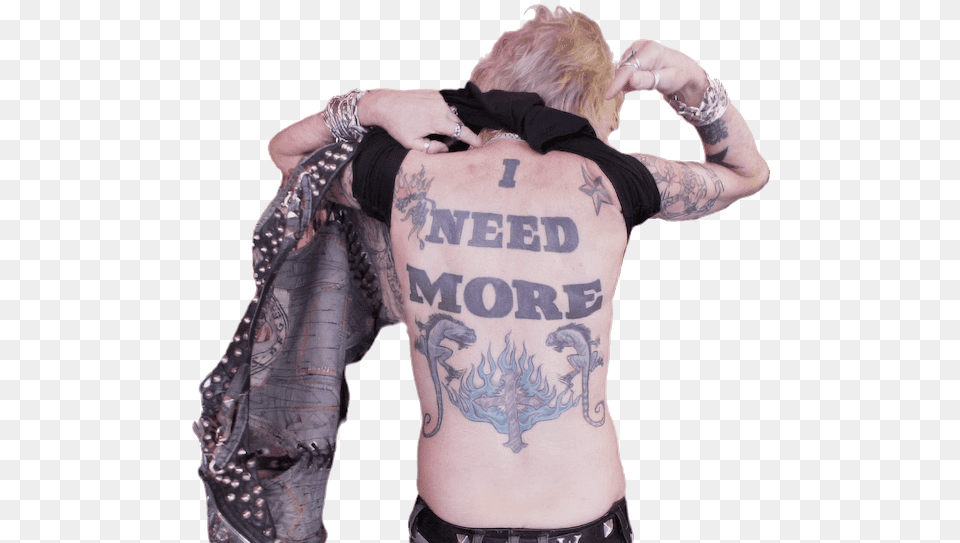 Tattoo Sleeves Tattoo, Back, Body Part, Person, Skin Free Png