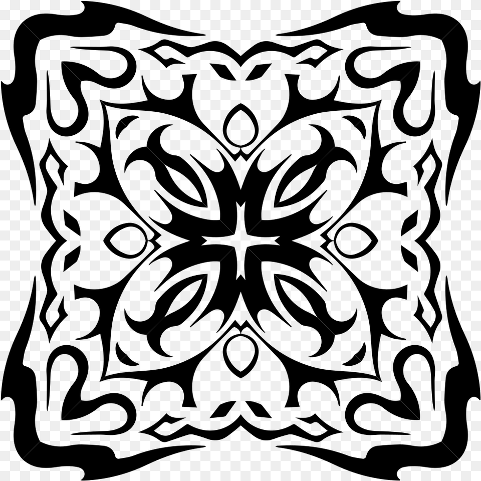 Tattoo Tribal Art Drawing Computer Icons Tribal Tattoo Designs, Gray Free Transparent Png