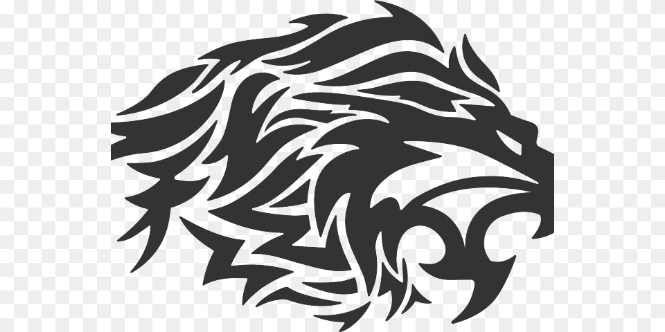 Tattoos Clipart Lion Black Lion Logo, Art Free Png