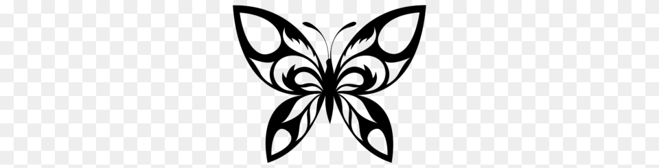 Tatuajes De Mariposas Significados, Gray Png Image