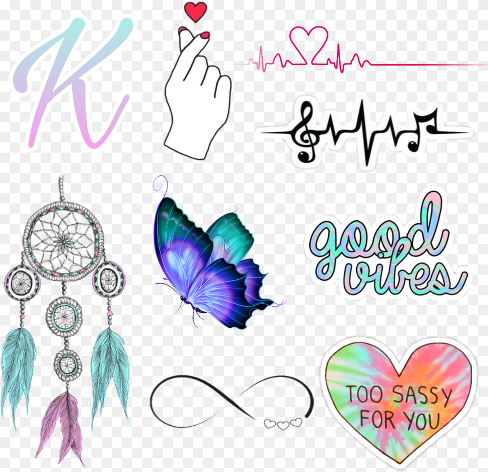 Tatuajes Tumblr Picsart Dream Catcher, Accessories, Earring, Jewelry, Art Free Png