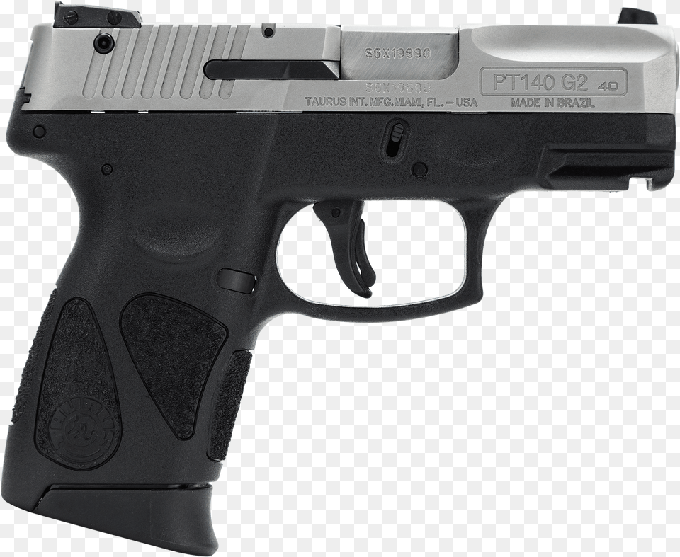 Tau Pt140ssp 40sw Ss Taurus G2s, Firearm, Gun, Handgun, Weapon Free Png Download