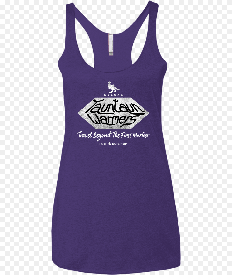 Tauntaun Warmers Women S Triblend Racerback Tank Active Tank, Clothing, Tank Top, Accessories, Bag Png Image