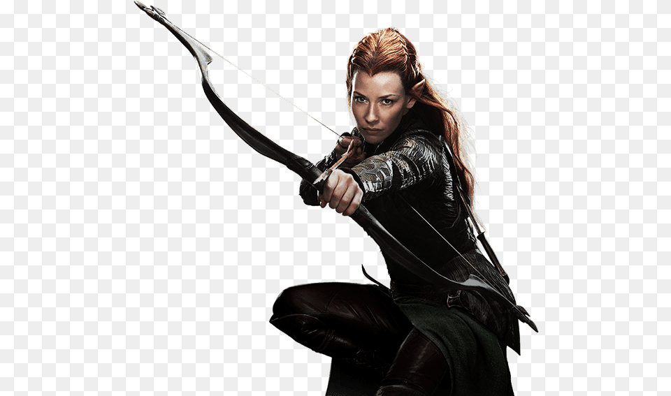 Tauriel Evangeline Lilly Tauriel Wasp, Archer, Archery, Bow, Person Png Image