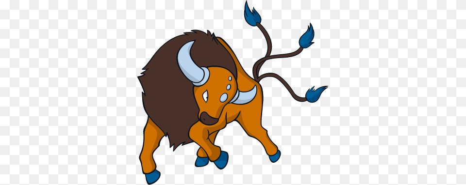 Tauros Dream Tauros Pokemon, Animal, Buffalo, Mammal, Wildlife Free Png Download