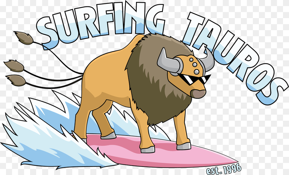 Tauros Pokemon Fan Art, Animal, Buffalo, Mammal, Wildlife Free Transparent Png