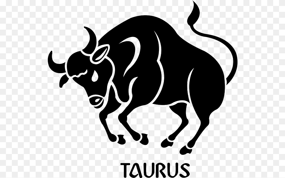 Taurus, Stencil, Animal, Buffalo, Mammal Free Png