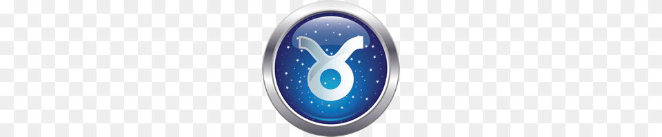 Taurus, Symbol, Emblem, Disk, Text Png