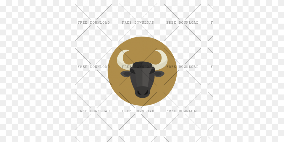 Taurus Ay With Background Photo, Animal, Bull, Mammal, Buffalo Free Transparent Png