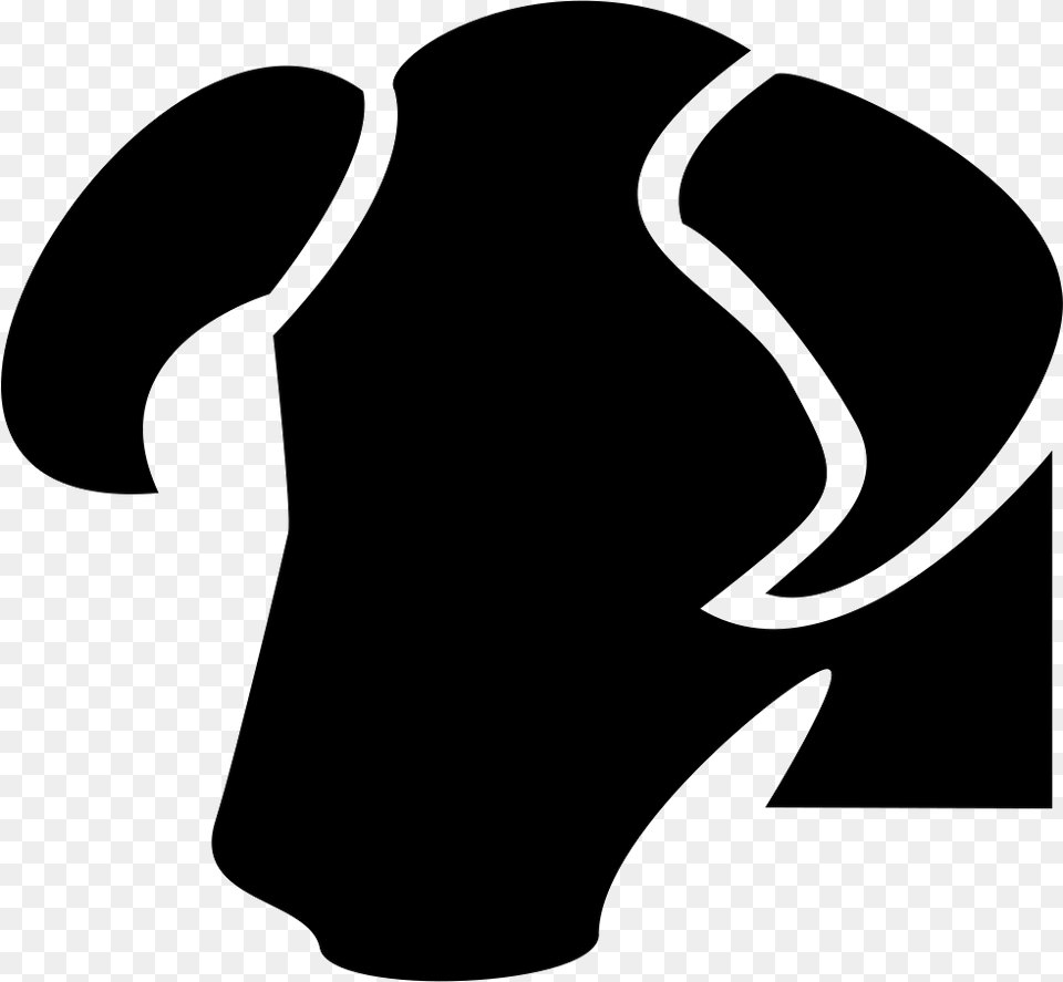 Taurus Bull Head Symbol For Zodiac Vector Simbolo Touro, Stencil, Silhouette Free Png Download