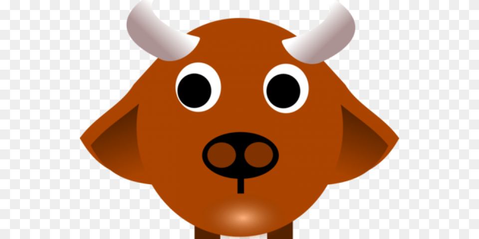 Taurus Clipart Brown Cow Ox, Snout, Baby, Person Free Png Download