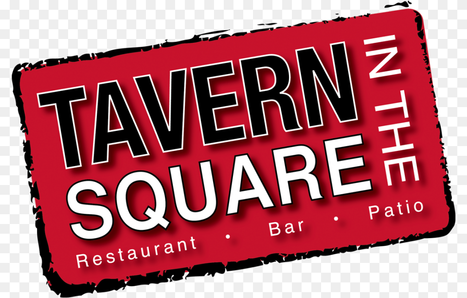 Tavern In The Square Celebrates Ten Year Anniversary Tavern In The Square Logo, License Plate, Transportation, Vehicle, Text Free Png
