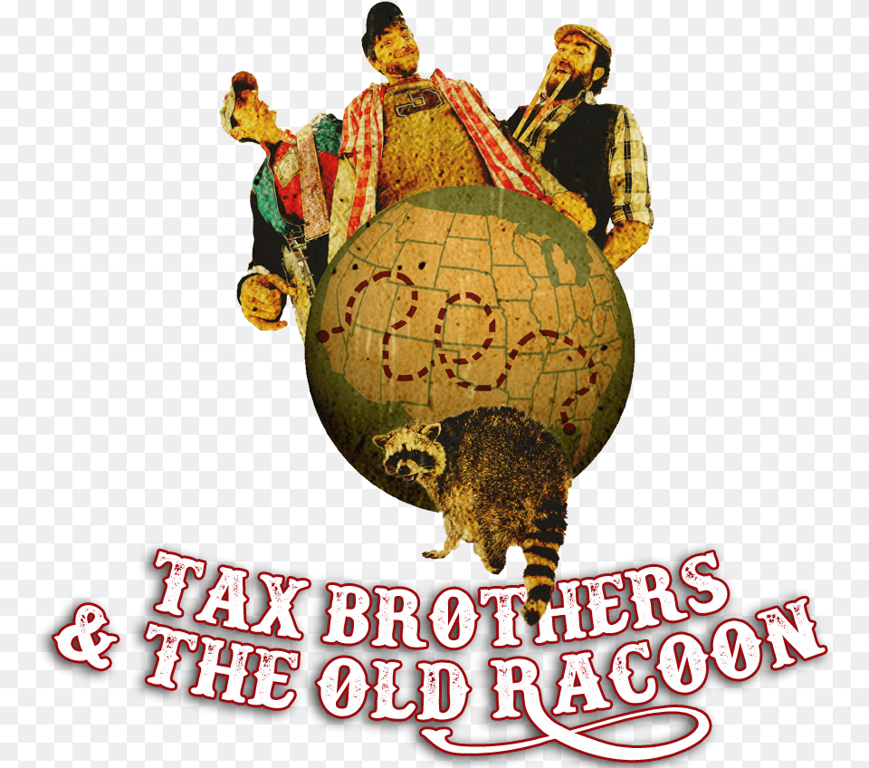 Tax Brothers Amp The Old Racoon Illustration, Adult, Person, Man, Male Free Transparent Png