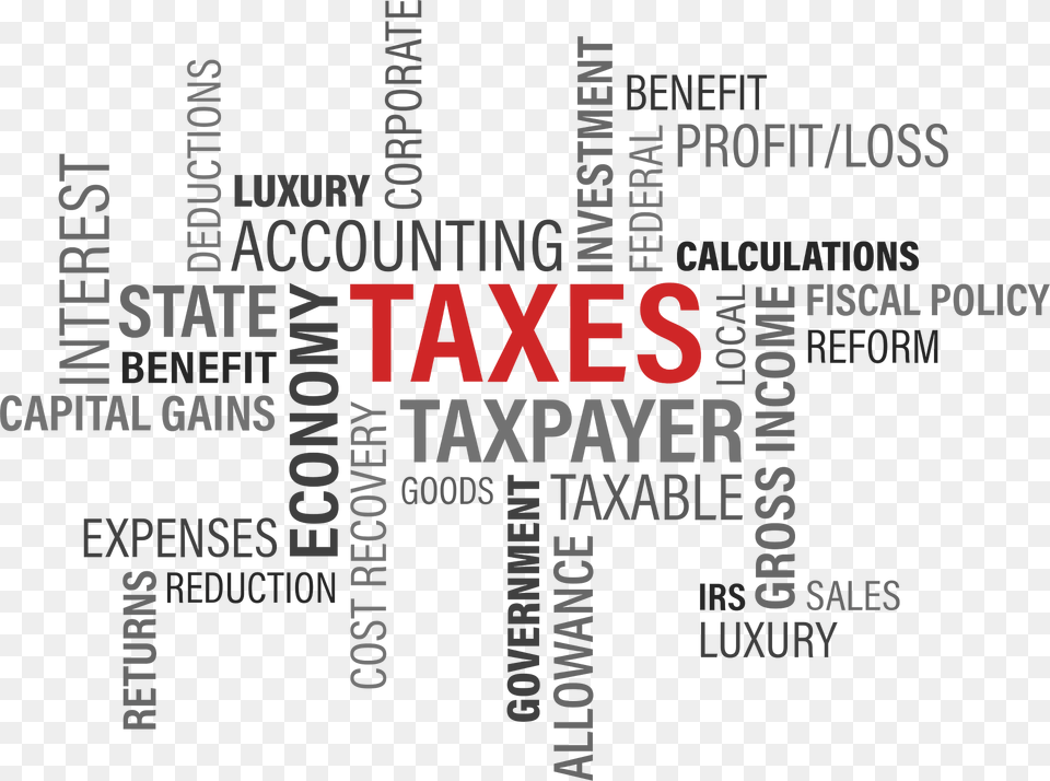 Tax Clipart, Text Png Image