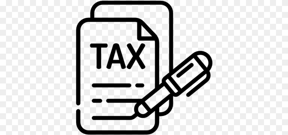 Tax Icon Tax, Gray Free Png Download