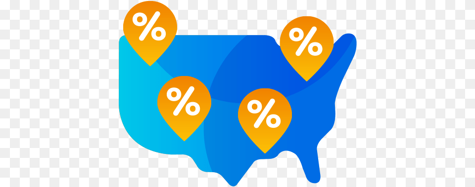 Tax Rates By State Circle, Text, Symbol, Number Free Png