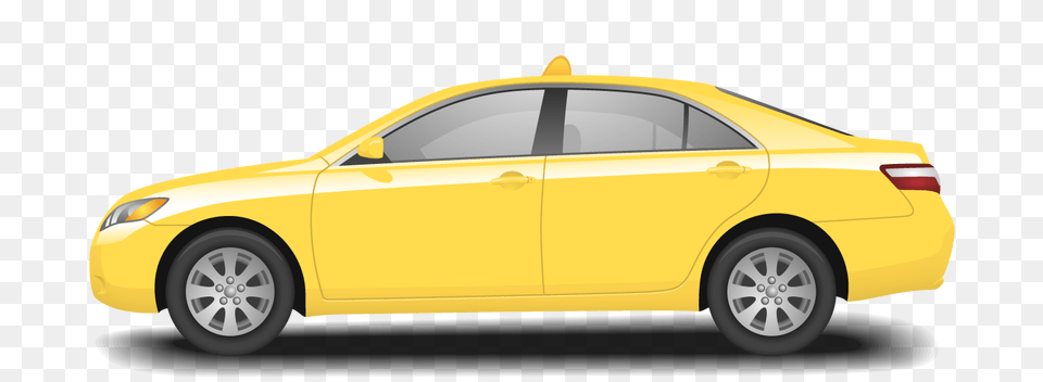 Taxi, Car, Vehicle, Transportation, Sedan Free Png